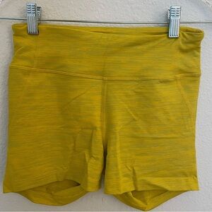 OV outdoor voices biker shorts / shorties. Sunshine size S.